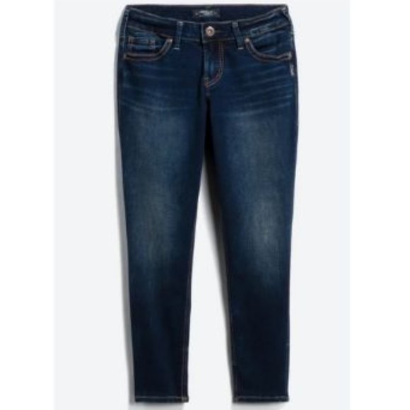 Silver Suki Skinny Jean Size 4 - Picture 1 of 3